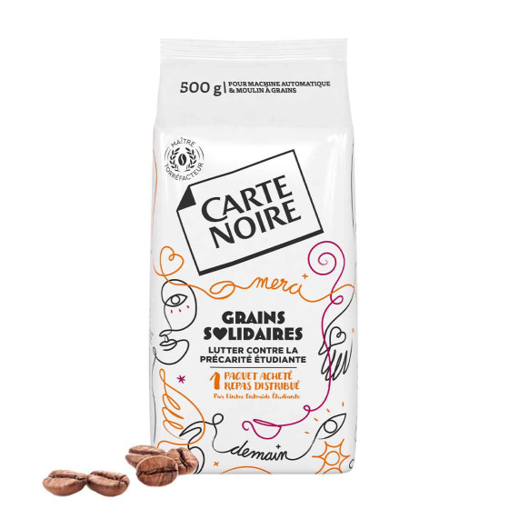 Café en Grains Carte Noire Solidaire - 500 gr