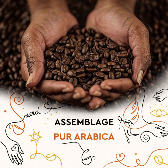 Café en Grains Carte Noire Solidaire - 500 gr