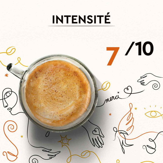 Café en Grains Carte Noire Solidaire - 6 paquets - 3 Kg