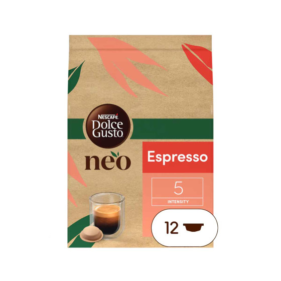 Dosettes Nescafé Dolce Gusto NEO Espresso - 6 boîtes - 72 dosettes