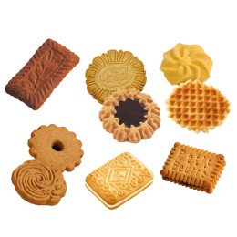 Assortiment de biscuits Palermo Royal - carton de 120 biscuits emballés individuellement