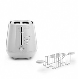 Grille-pain Delonghi Eclettica Blanc - CTY2103.W