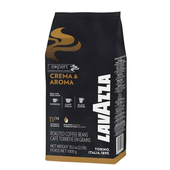 Café en Grains Lavazza Crema & Aroma - 6 paquets - 6 Kg