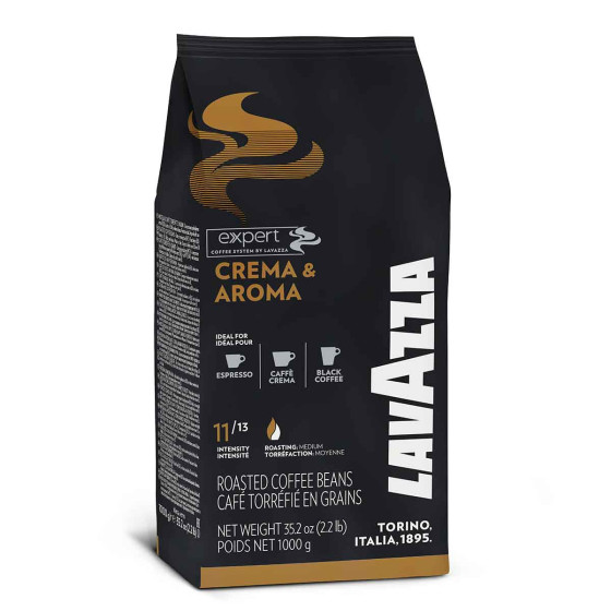 Café en Grains Lavazza Crema & Aroma - 6 paquets - 6 Kg
