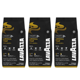Café en Grains Lavazza Expert Aroma Top - 3 paquets - 3 Kg