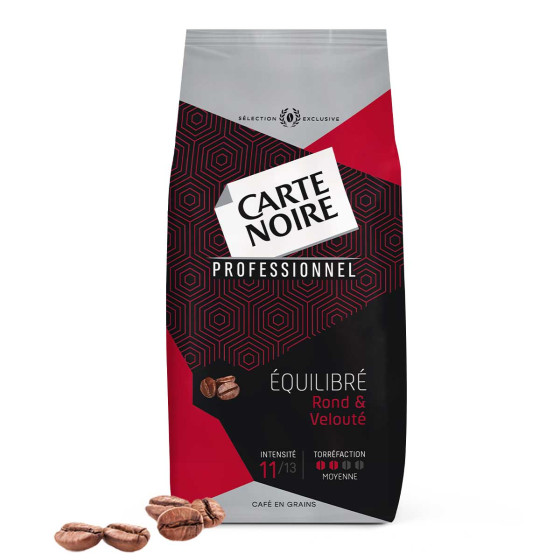 Café en Grains Carte Noire Equilibré - 6 paquets - 6 Kg