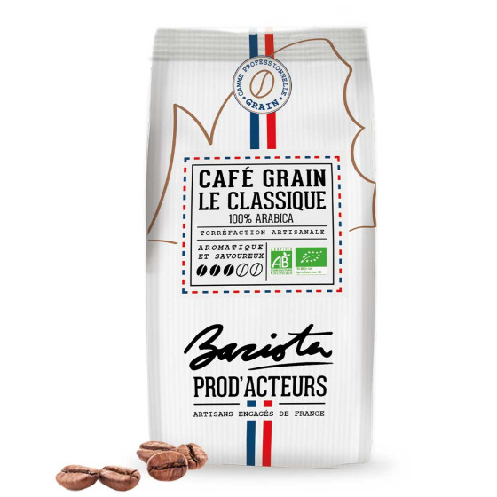 Café en Grains Bio Prod' Acteurs Le Classique - 1 Kg