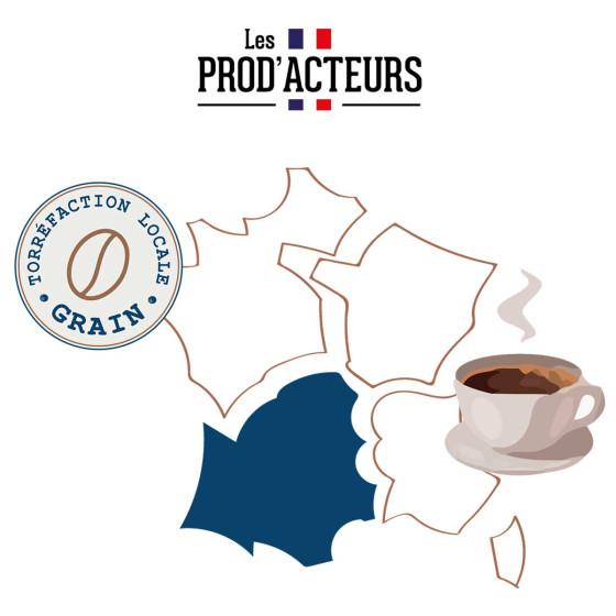 Café en Grains Bio Prod' Acteurs Le Classique - 1 Kg