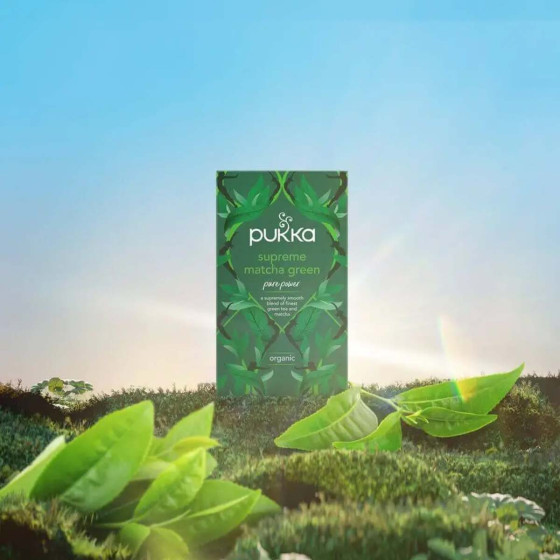 Thé Vert Bio Pukka Suprême Matcha - 20 sachets