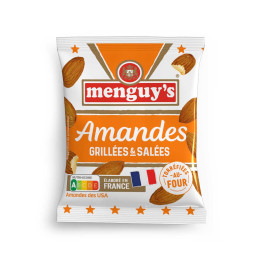 Amandes Grillées et salées Menguy's - 50 paquets de 25 gr