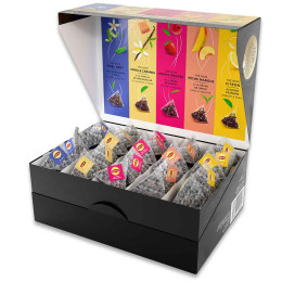 Coffret de Thés Noirs 5 variétés Lipton - 4 coffrets - 200 sachets