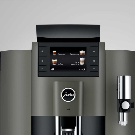 Jura W8 Dark Inox EA - Gamme Pro