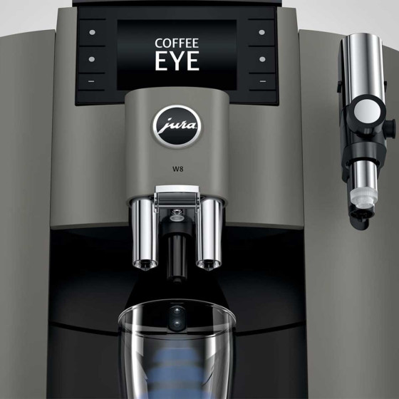 Jura W8 Dark Inox EA - Gamme Pro