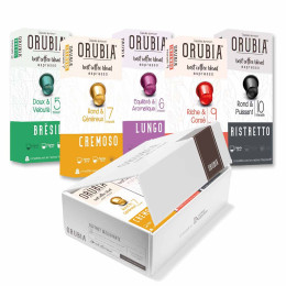 Coffret Découverte Capsule Nespresso Compatible Orubia - 50 capsules