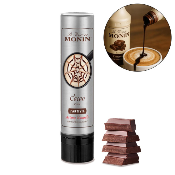 sauce monin chocolat topping cacao