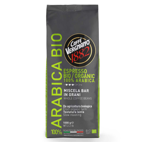 Café en Grains Bio Caffe Vergnano 1882 Organic - 1 Kg