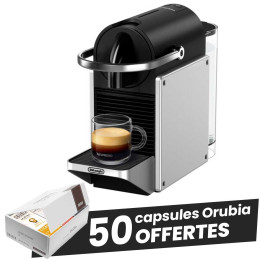 Machine Nespresso Delonghi Pixie Argent EN127.S