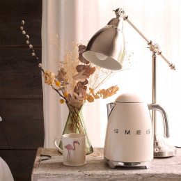 Bouilloire SMEG 1.7L Crème - KLF03CREU