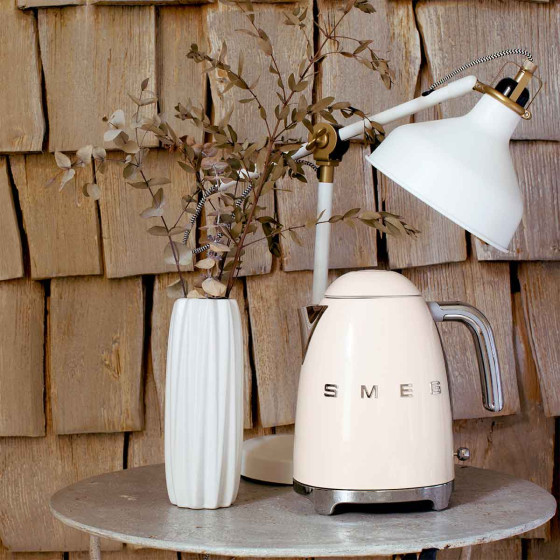 Bouilloire SMEG 1.7L Crème - KLF03CREU