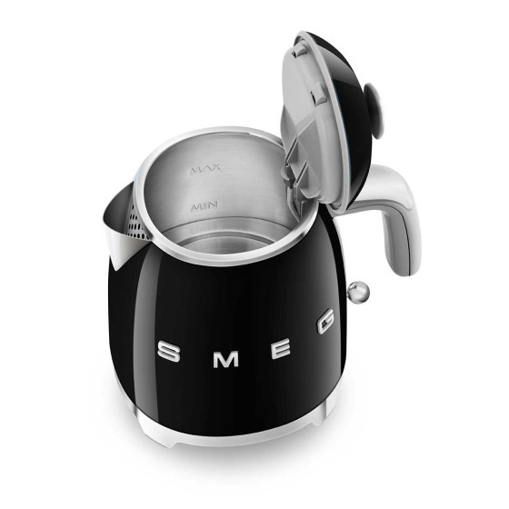 Mini Bouilloire SMEG 0.8L Noir - KLF05BLEU