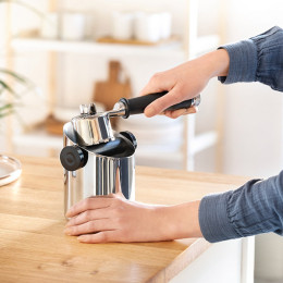 Bac à marc à café en inox EasyClean, Knock Box Delonghi - DLSC084