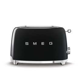 Grille-pain SMEG 2 Tranches Noir - TSF01BLEU