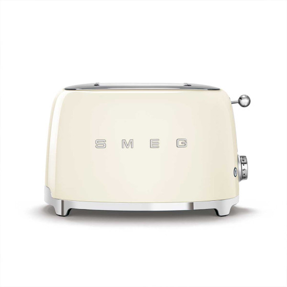 Grille-pain SMEG 2 Tranches Crème - TSF01CREU