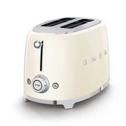 Grille-pain SMEG 2 Tranches Crème - TSF01CREU
