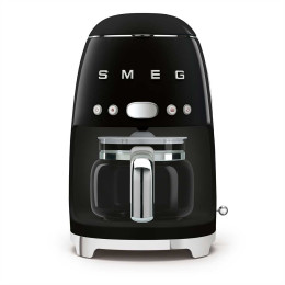 Cafetière Filtre Programmable SMEG 1.4L Noir - DCF02BLEU