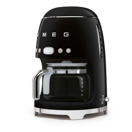 Cafetière Filtre Programmable SMEG 1.4L Noir - DCF02BLEU