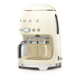 Cafetière Filtre Programmable SMEG 1.4L Crème - DCF02CREU