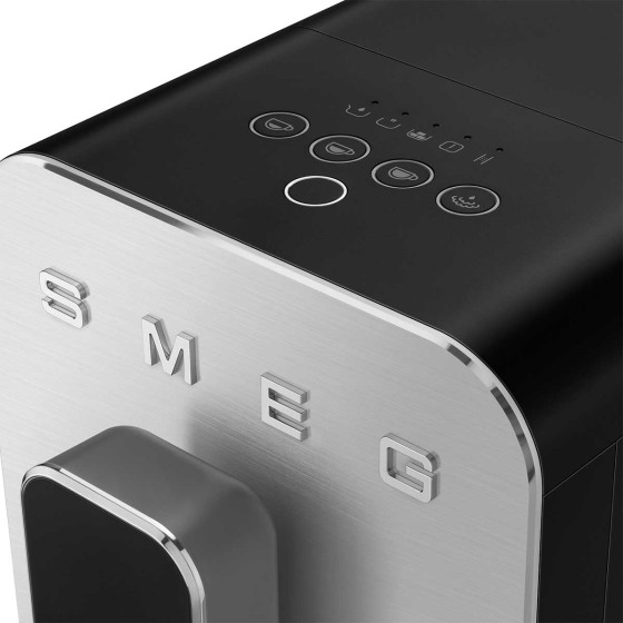 SMEG Machine automatique Buse vapeur Noir - BCC12BLMEU