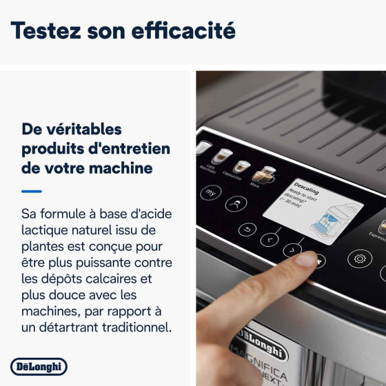 Kit entretien Delonghi pour 1 an DLSC328 - 4 Cartouches filtrantes DLSC002 + 1 Détartrant DLSC500