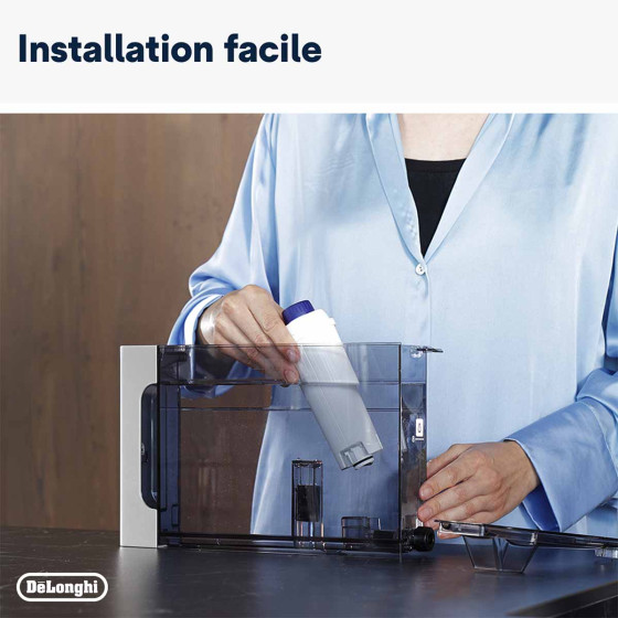 Kit entretien Delonghi pour 1 an DLSC328 - 4 Cartouches filtrantes DLSC002 + 1 Détartrant DLSC500