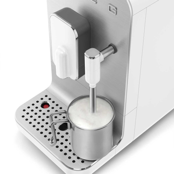 SMEG Machine automatique Buse vapeur Blanc - BCC12WHMEU