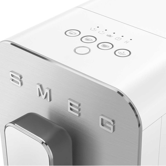 SMEG Machine automatique Buse vapeur Blanc - BCC12WHMEU