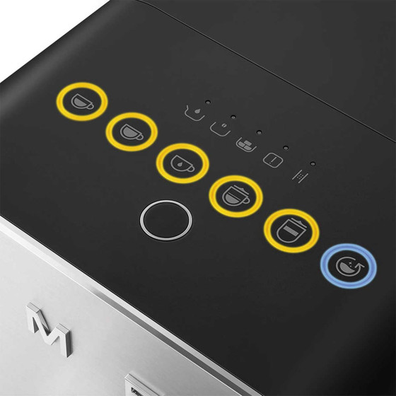 SMEG Machine automatique Système lait Noir - BCC13BLMEU