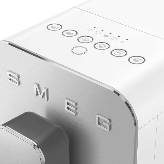 SMEG Machine automatique Système lait Blanc - BCC13WHMEU