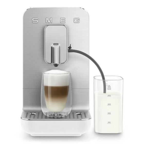 SMEG Machine automatique Système lait Blanc - BCC13WHMEU