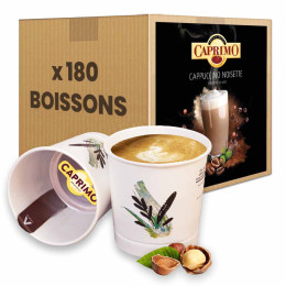 Gobelet Pré-dosé Caprimo Cappuccino Noisette - 180 Boissons