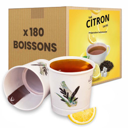 Gobelet Pré-dosé Thé Citron Sucré - 180 boissons