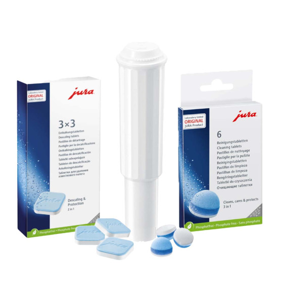 Kit Entretien Complet machine à café Jura - Claris White 60209