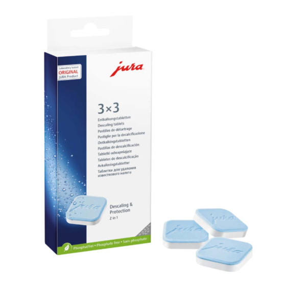 Kit Entretien Complet machine à café Jura - Claris White 60209