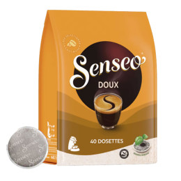 Dosette Senseo Café Doux - 40 dosettes compostables