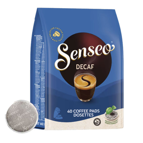 Dosette Senseo Décaféiné - 10 paquets - 400 dosettes compostables
