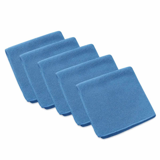 Lavette Microfibre Non Tissé - 5 Lavettes