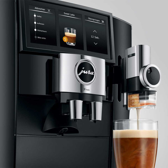 Jura J8 Twin Diamond Black (EA)