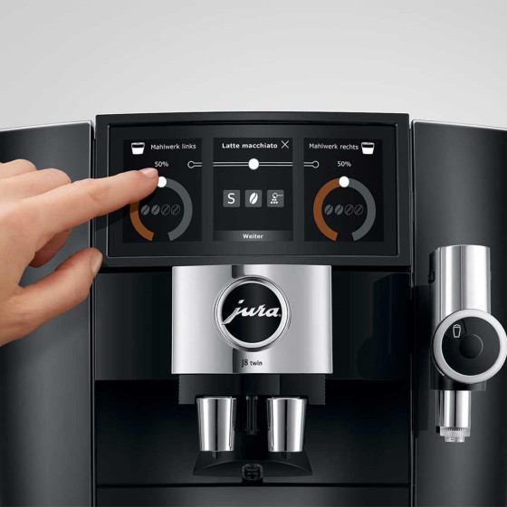 Jura J8 Twin Diamond Black (EA)