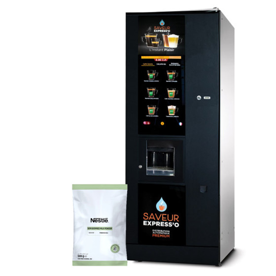 Lait en Poudre Nestlé® Demi-Ecrémé pour Distributeur Automatique - 500 gr