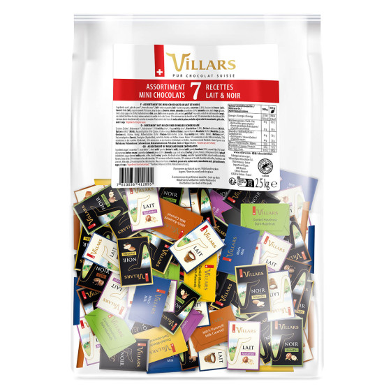 Villars NAPOLITAINS 2,5kg Assortment of chocolate naps